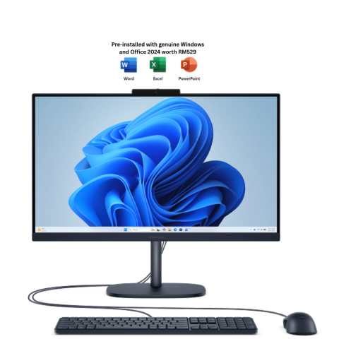 HP OmniStudio All-in-One 24" FHD Desktop [24-cv0003d/24-cv0004d/24-cv0005d] PC (R5 40, 16GB D5, 512GB, ATI, H&S, W11) - Zapcart Technology Qatar