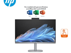 HP OmniStudio X 27-cs0006D 27" FHD Touch All-in-One Desktop PC Meteor Silver ( CU5-125H, 16GB, 1TB SSD, Intel, W11, H&S+M365 ) - Zapcart Technology Qatar