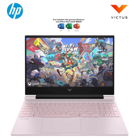 HP Victus 15-fa2547TX/15-fa2548TX/15-fa2549TX 15.6" FHD 144Hz Gaming Laptop (i5-13420H, 16GB D5, 512GB, NV RTX3050 6GB, H&S, W11) - Zapcart Technology Qatar