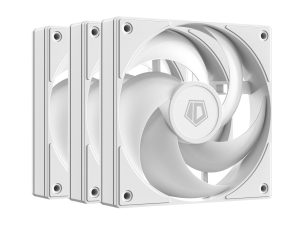 ID-Cooling AS-120-W Case Fan Trio Set - White - Zapcart Technology Qatar