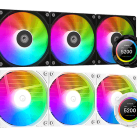 ID-Cooling SPACE SL360 XE LCD Watercooling - Zapcart Technology Qatar