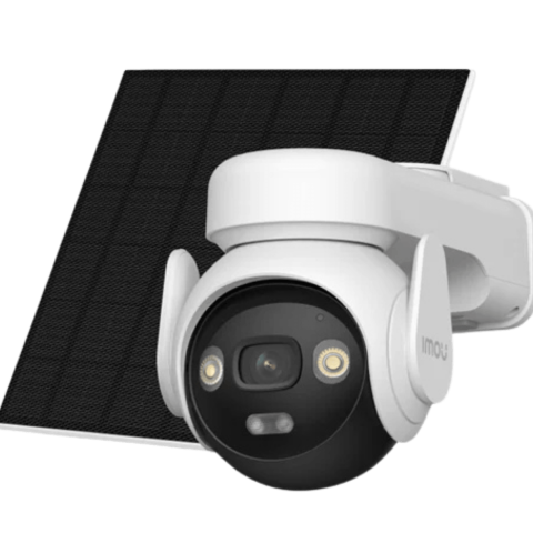 Imou AOV PT 5MP 4G LTE WiFi Dual Connection IP66 Solar Panel Battery Powered Pan/Tilt Two Way Talk Security CCTV Camera - Zapcart Technology Qatar