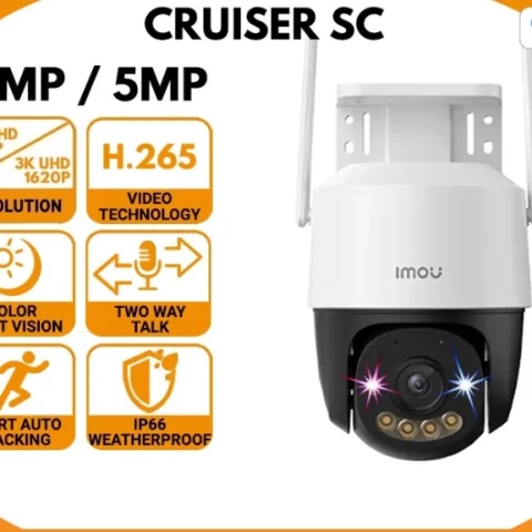 IMOU Cruiser SC 3MP/5MP/8MP 2K/3K/4K Pan/Tilt Outdoor IP66 Color Night Vision Two Way Talk Smart IP Security CCTV Camera - Zapcart Technology Qatar