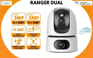 IMOU Ranger Dual 6MP / 8MP Full-color Night Vision Two Way Talk Motion Detection Indoor WiFi Security CCTV Camera - Zapcart Technology Qatar