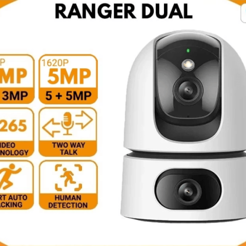 IMOU Ranger Dual 6MP / 8MP Full-color Night Vision Two Way Talk Motion Detection Indoor WiFi Security CCTV Camera - Zapcart Technology Qatar