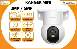 IMOU Ranger Mini 3MP QHD / 5MP UHD Two Way Talk AI Human Detection Full Color Night Vision Security CCTV Camera - Zapcart Technology Qatar