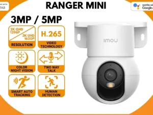 IMOU Ranger Mini 3MP QHD / 5MP UHD Two Way Talk AI Human Detection Full Color Night Vision Security CCTV Camera - Zapcart Technology Qatar