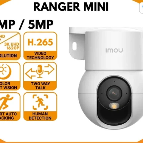 IMOU Ranger Mini 3MP QHD / 5MP UHD Two Way Talk AI Human Detection Full Color Night Vision Security CCTV Camera - Zapcart Technology Qatar