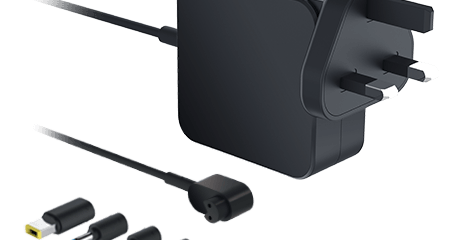 Innergie 65U 65W Laptop Power Adapter - Compatible with Acer/MSI/ASUS/Lenovo/HP and More Notebooks – 2.3m Built in Cable, UL & IEC 62368-1 Certified - Zapcart Technology Qatar