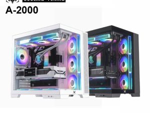 INVASION A-2000 ATX Gaming Casing (With 4 INFINITY FAN) - Zapcart Technology Qatar