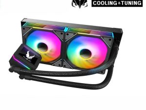 INVASION DY-240-LCD AIO Liquid CPU Cooler Black – 240mm LCD Display ARGB Intel AMD - Zapcart Technology Qatar
