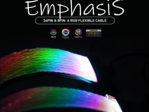 INVASION Emphasis RGB Flexible Sleeve Cable - Zapcart Technology Qatar