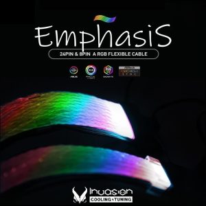 INVASION Emphasis RGB Flexible Sleeve Cable - Zapcart Technology Qatar
