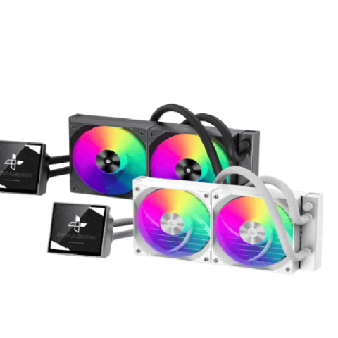 INVASION Frost Vision 240 CPU Liquid Cooler with 4" IPS Screen - Zapcart Technology Qatar