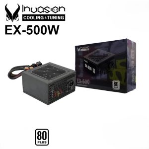 INVASION Invasion EX-500 500w 80+ Plus Power Supply - Zapcart Technology Qatar