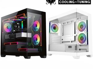 INVASION L-1000 TG MATX CASING (With 3 INFINITY FAN) - Zapcart Technology Qatar