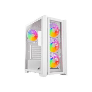 INVASION LD-520 TG ATX CASING (6 AURORA FAN MOBO SYNC) - Zapcart Technology Qatar
