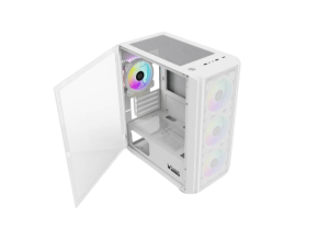 INVASION M-ATX M-Tower Casing (With 4 AURORA FAN MOBO SYNC) - Zapcart Technology Qatar