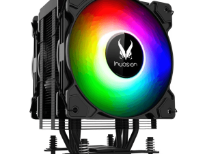 INVASION SC-400 DUAL FAN ARGB CPU AIR COOLER BLACK - Zapcart Technology Qatar