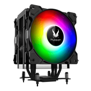 INVASION SC-400 DUAL FAN ARGB CPU AIR COOLER BLACK - Zapcart Technology Qatar