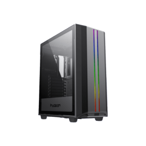 INVASION SKYLINE TG ATX CASING (With 4 AURORA FAN MOBO SYNC) - Zapcart Technology Qatar