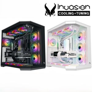 INVASION ZOOM TG ATX CASING (4 INFINITY FAN) - Zapcart Technology Qatar