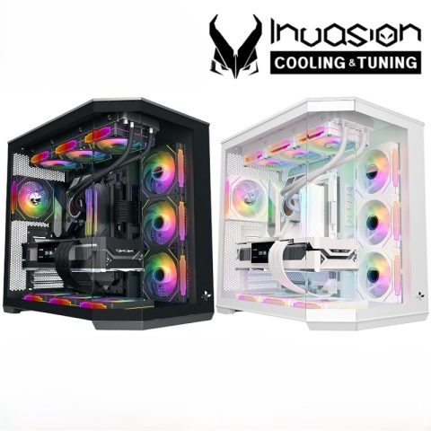INVASION ZOOM TG ATX CASING (4 INFINITY FAN) - Zapcart Technology Qatar