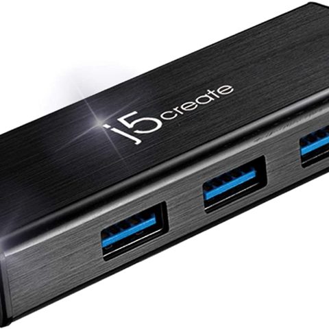 J5Create 4 Port Mini HUB USB3.0 W/O Adapter JUH340N - Zapcart Technology Qatar