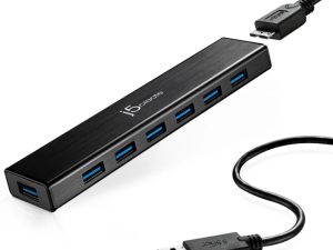 j5create 7 Port HUB USB3.0 (USB-A to 7 X USB-A 5Gbps) - Zapcart Technology Qatar