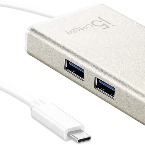 J5CREATE JCA374 USB-C™ Multi-Adapter - HDMI™/Ethernet/USB™ 3.1 HUB/PD 3.0 - Zapcart Technology Qatar