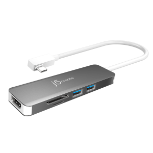 j5create JCD372 USB-C™ 3.1 MINI DOCK 5-IN-1 SuperSpeed+ Multi-Adapter - Zapcart Technology Qatar