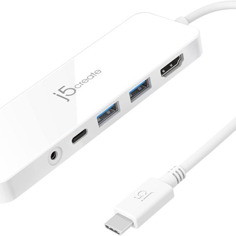 J5CREATE JCD373 USB-C® Multi-Port Hub with Power Delivery - Zapcart Technology Qatar