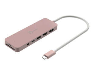 J5create JCD373ER USB-C® Multi-Port Hub with Power Delivery - Zapcart Technology Qatar
