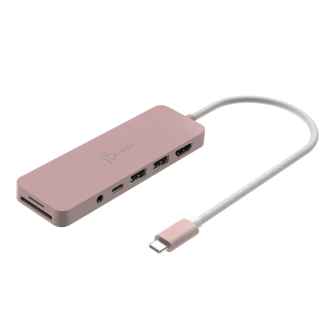 J5create JCD373ER USB-C® Multi-Port Hub with Power Delivery - Zapcart Technology Qatar