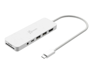 J5create JCD373EW USB-C® Multi-Port Hub with Power Delivery - Zapcart Technology Qatar
