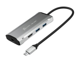 j5create JCD392 4K60 Elite USB-C® 10Gbps Travel Dock - Zapcart Technology Qatar