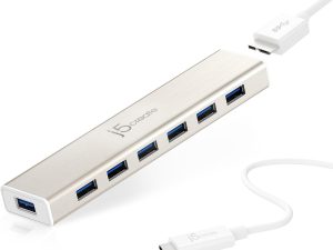 j5create JCH377 USB Type-C™ 7- Port HUB - Zapcart Technology Qatar