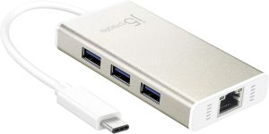j5create JCH471 USB-C® Multi-Adapter Gigabit Ethernet / USB™ 3.1 HUB - Zapcart Technology Qatar