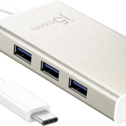 j5create JCH471 USB-C® Multi-Adapter Gigabit Ethernet / USB™ 3.1 HUB - Zapcart Technology Qatar
