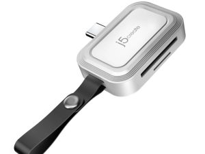 j5create JCHSD33W USB-C to SD/microSD Mini Adapter for Smartphones (1 MicroSD Female, 1 SD Female, Transfer rate: 104Mbps, Support up to 2TB) - Zapcart Technology Qatar
