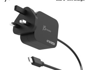 J5create JUP1565NF 67W GaN PD USB-C™ Mini Charger - Zapcart Technology Qatar