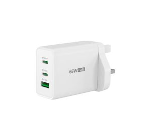 J5create JUP3365F 65W GaN USB-C® 3-Port Charger - Zapcart Technology Qatar