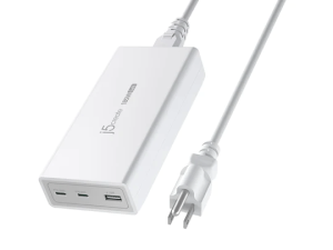 j5create JUP37185W 185W GaN PD 3.1 USB-C® 3-Port Charger - Zapcart Technology Qatar