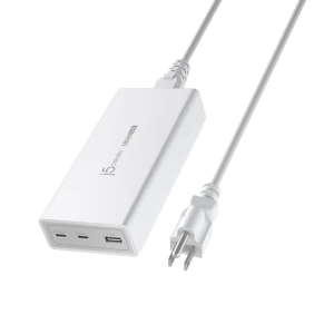 j5create JUP37185W 185W GaN PD 3.1 USB-C® 3-Port Charger - Zapcart Technology Qatar