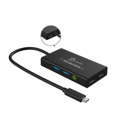 j5create JVA01 Video Capture USB Hub - Zapcart Technology Qatar