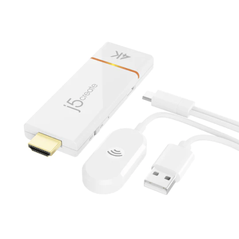j5create JVAW76 ScreenCast 4K Wireless Display Adapter - Zapcart Technology Qatar