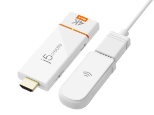 j5create JVAW76MAX ScreenCast 4K Max Wireless Display Adapter (iOS / Android / macOS / iPadOS / Windows / Chrome OS Compatible) - Zapcart Technology Qatar