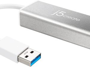 J5Create USB 3.0 Gigabit Ethernet Adapter JUE130 - Zapcart Technology Qatar