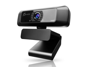 j5create USB™ Full HD Webcam with 360° rotation (1080P 30fps wide Angle Lens, Low Light Enhancement, Build-in Mic, USB-A Plug and Play) - Zapcart Technology Qatar