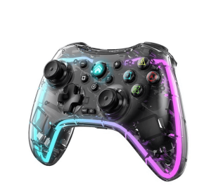 JITE RGB Transparent Shell Wireless Bluetooth 5.0 Game Control - S03 - Zapcart Technology Qatar